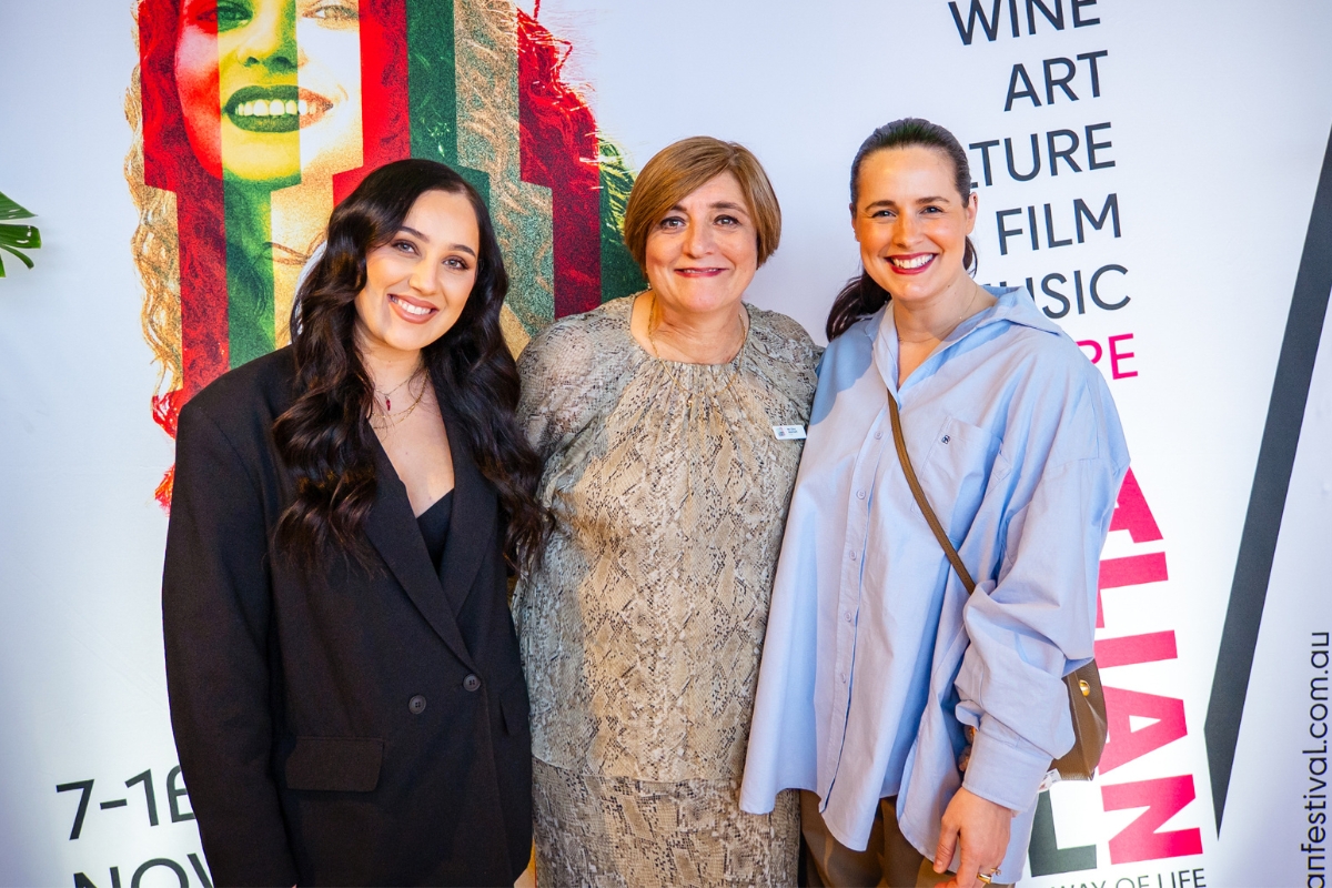 Claudia Migliaccio, Gina Marchetti and Sarah Stokes