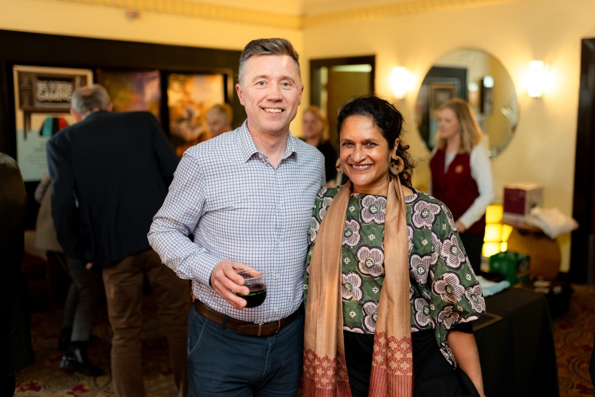 Craig Kennedy and Gayathri Parasivam