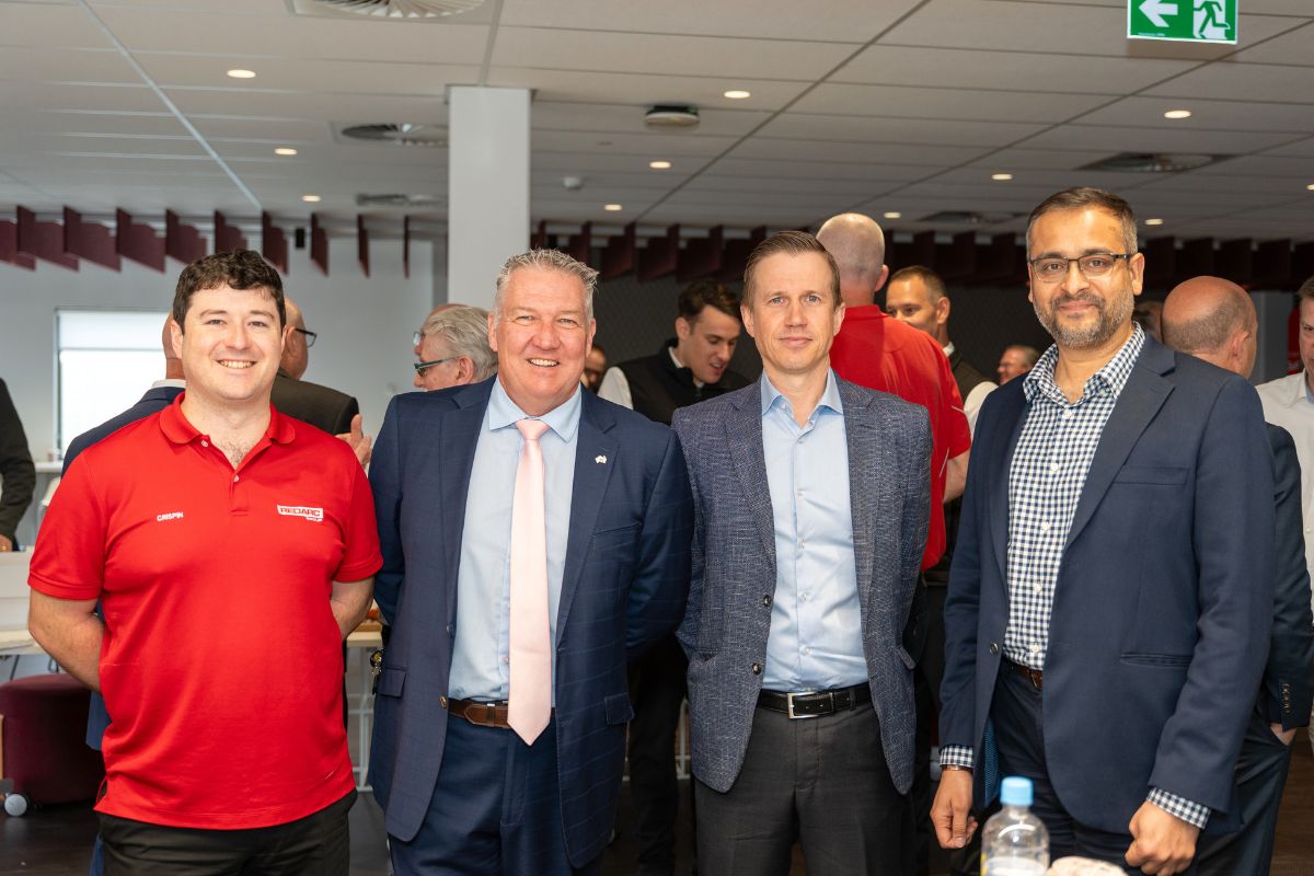 Crispin Paintner, Glen Gallagher, Jen Nilsson and Anuj Anavkar
