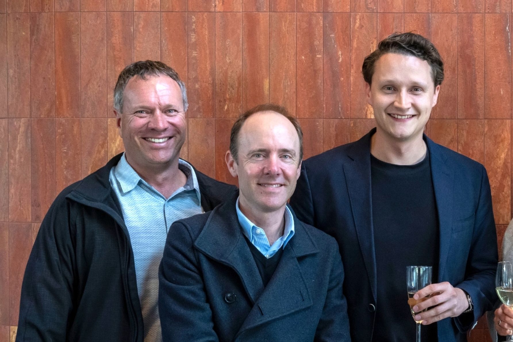 David Boon, Tom Vinall and Charles Tindley