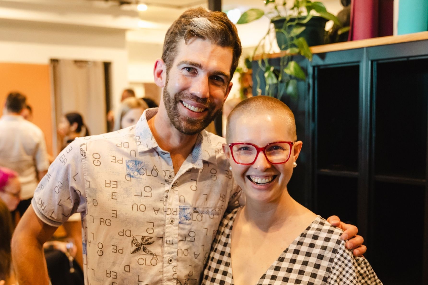 David Parsons and Lauren Thiel