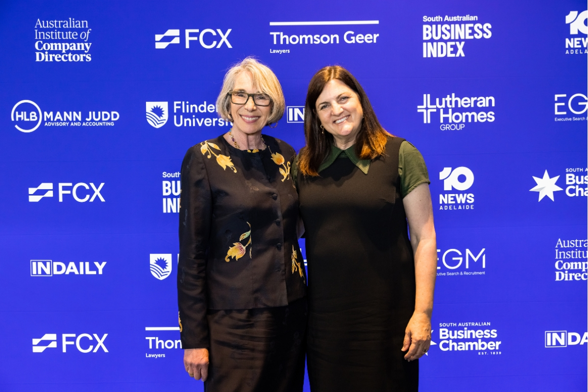 Adelaide Lord Mayor Dr Jane Lomax-Smith AM and Belinda Willis