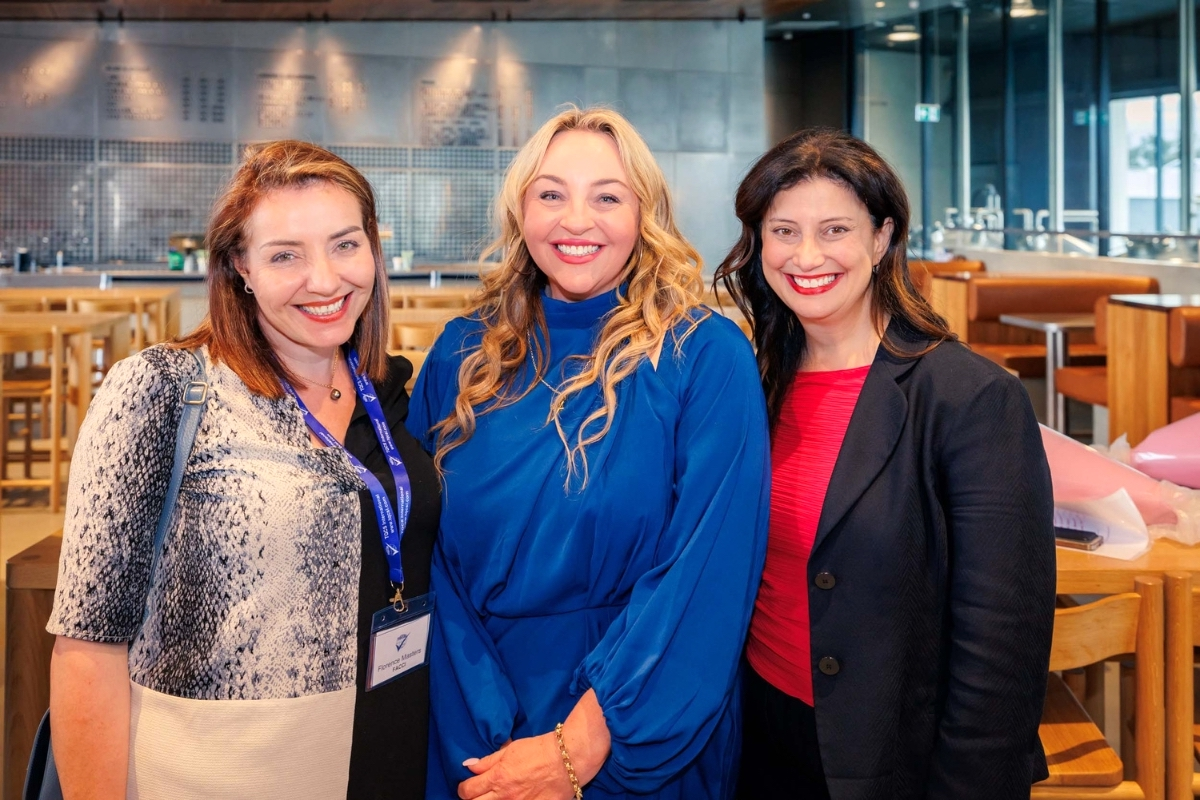 Florence Masters, Christine MacDonald and Andrea Michaels MP