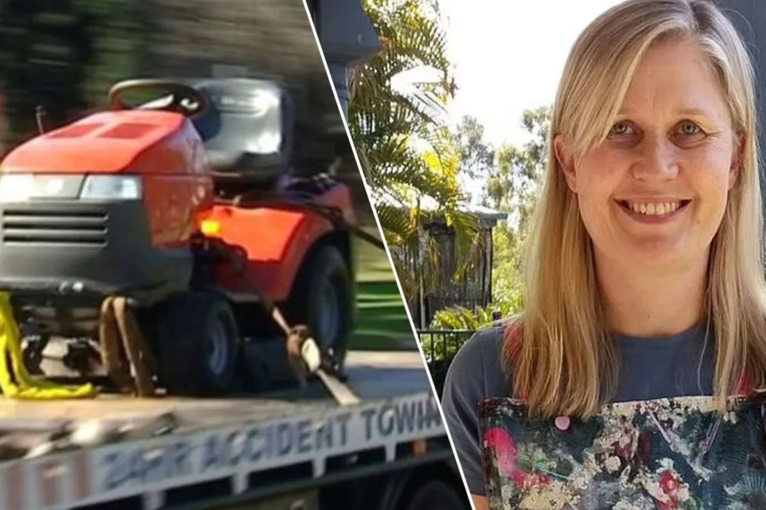 Frances Elizabeth Crawford was found dead near the ride-on mower at the base of a retaining wall at a rural Upper Lockyer property in July 2024.