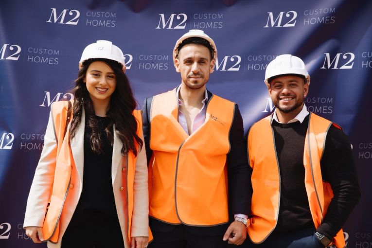 Thumbnail for M2 Custom Homes groundbreaking ceremony