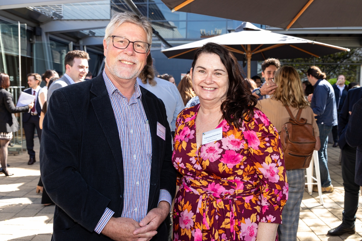 Graham Pathuis and Vanessa Davidson