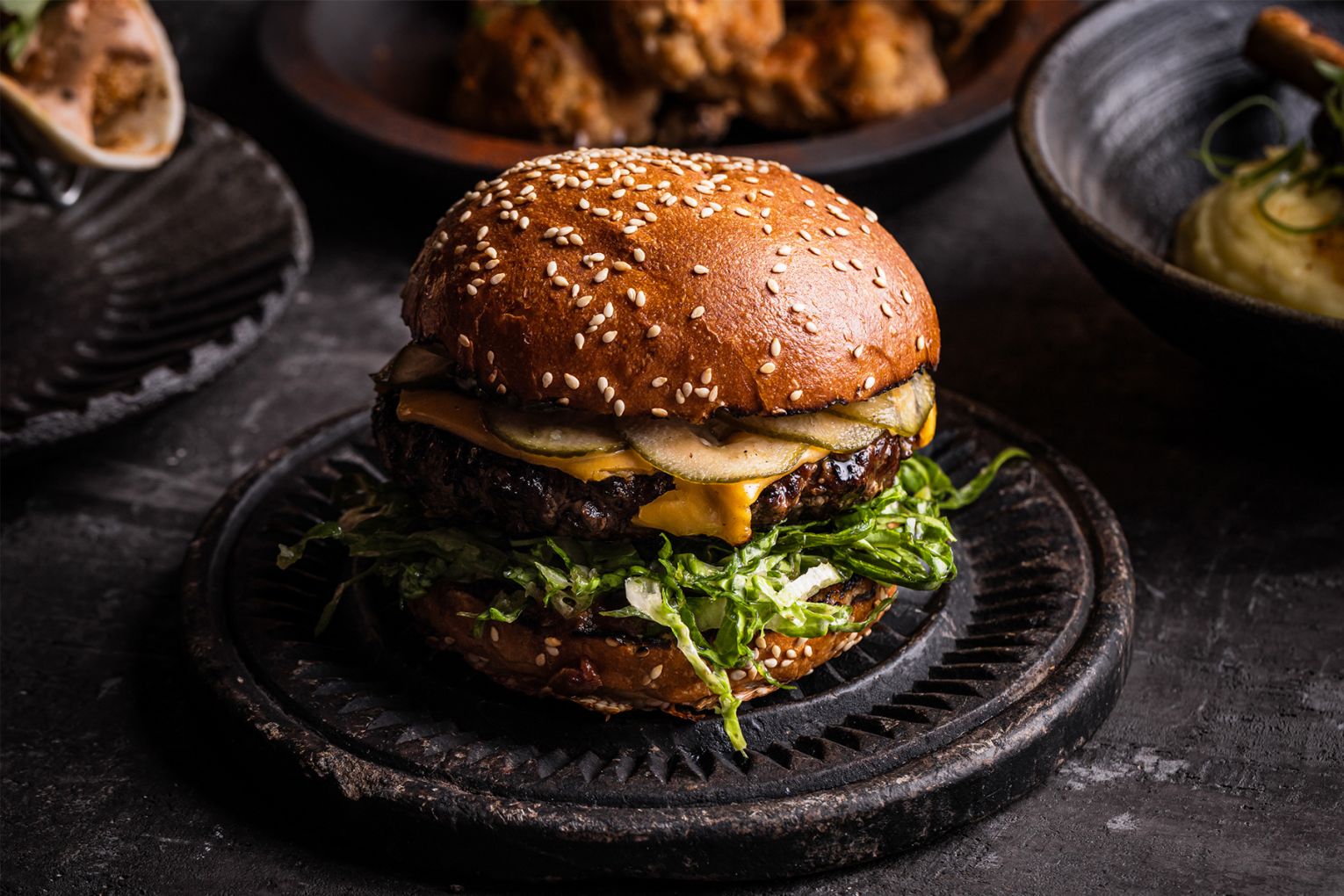 Wagyu beef burger