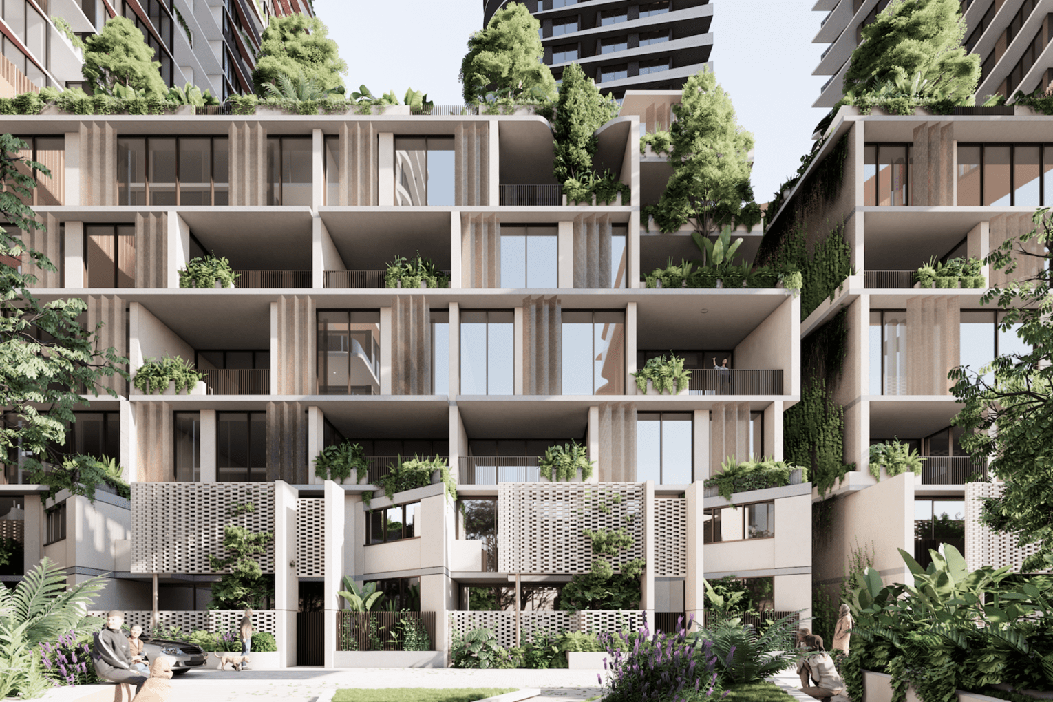 Artist impressions of ICD Property's proposed development