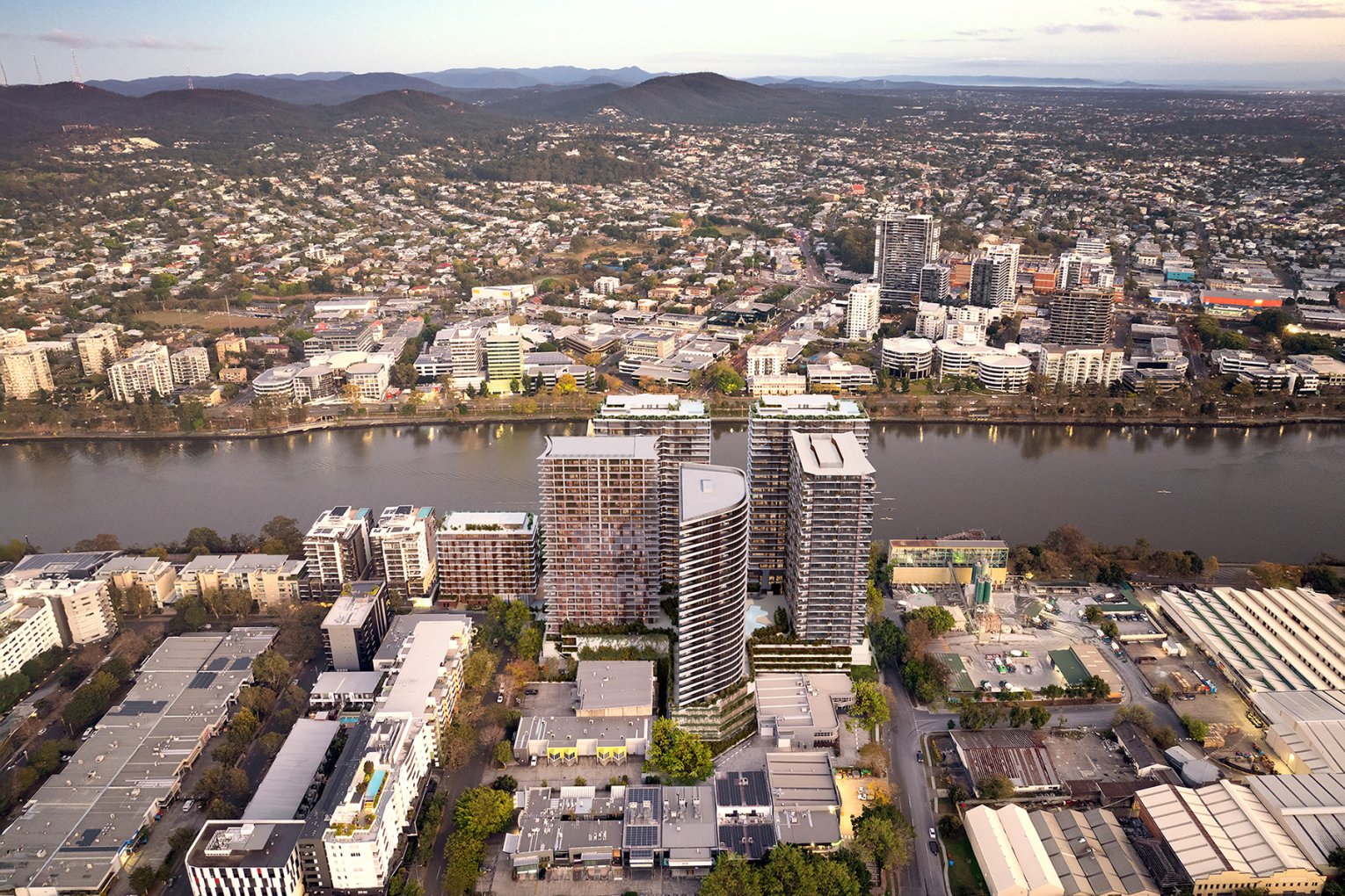 Artist impressions of ICD Property's proposed development