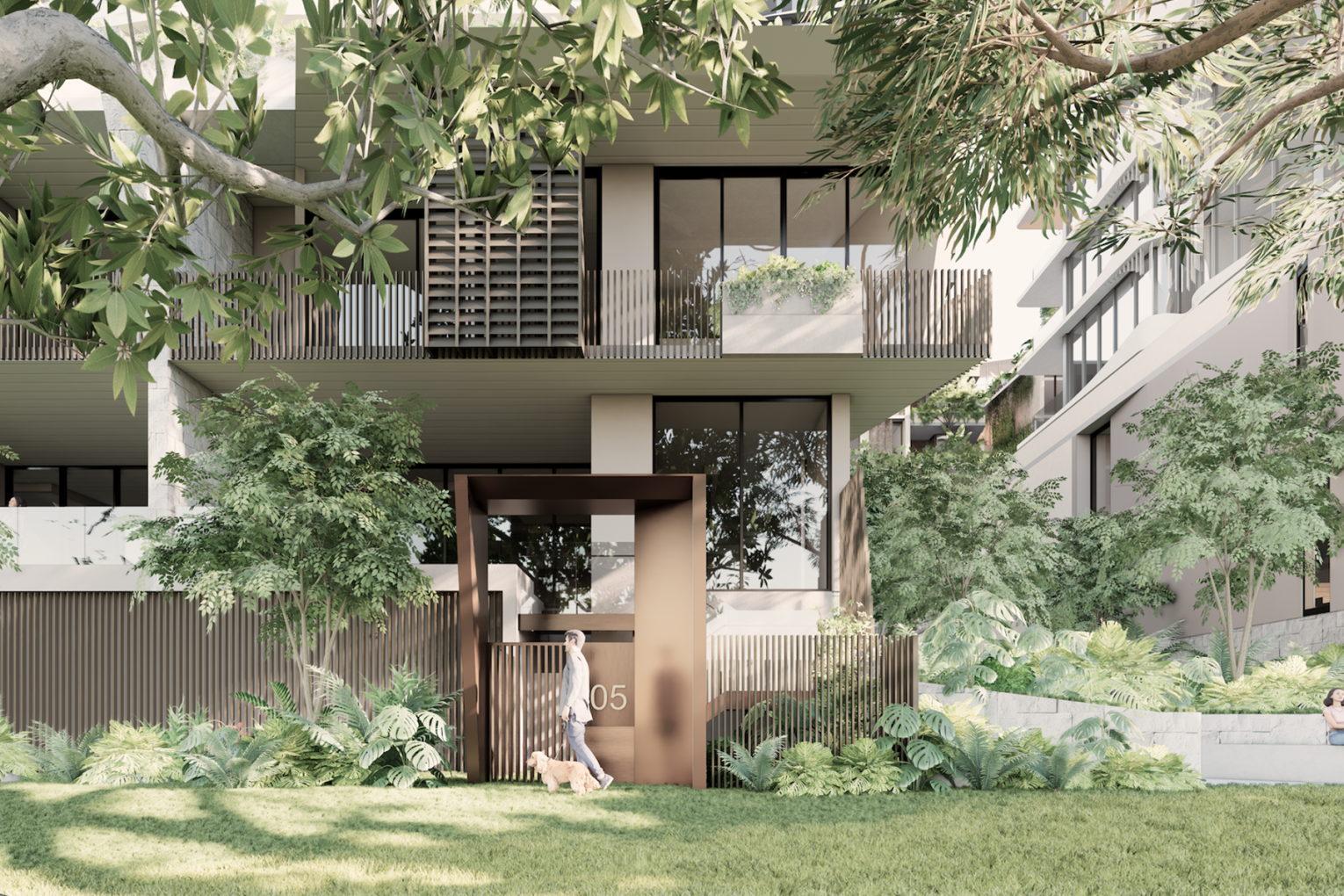Artist impressions of ICD Property's proposed development