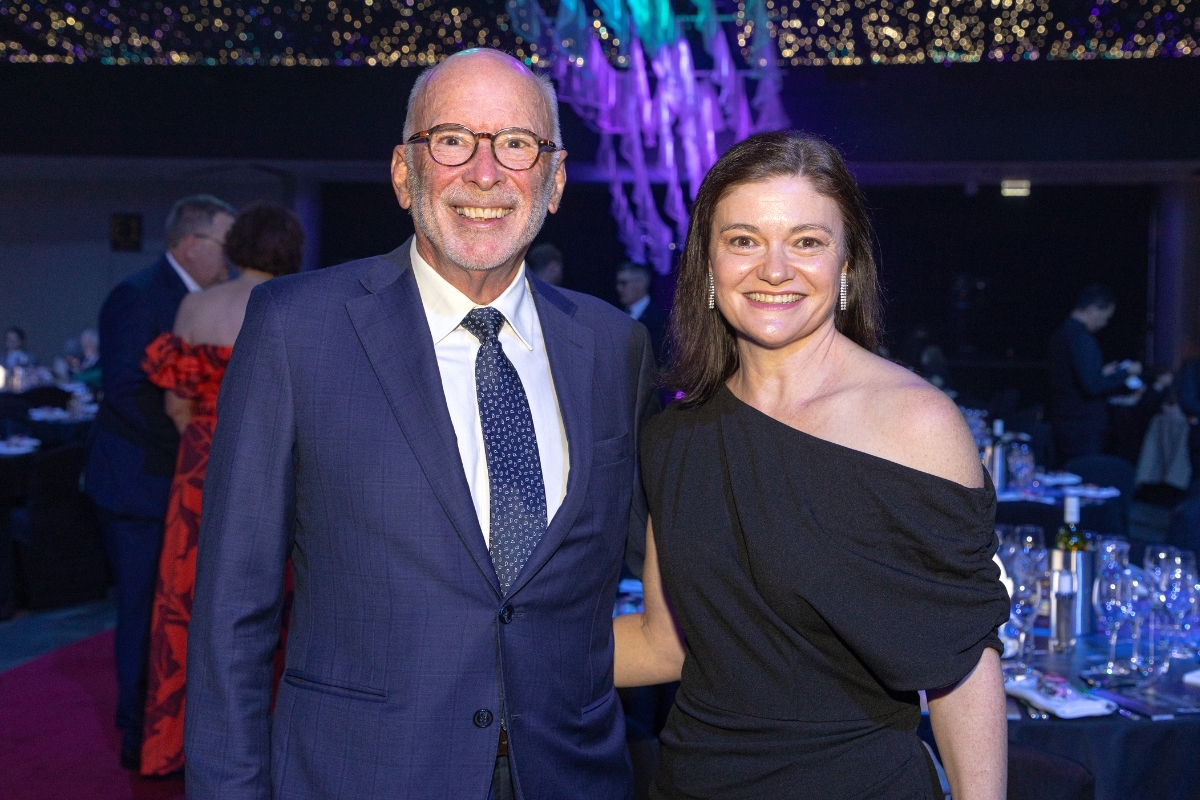 Ian Horne and Estha van der Linden