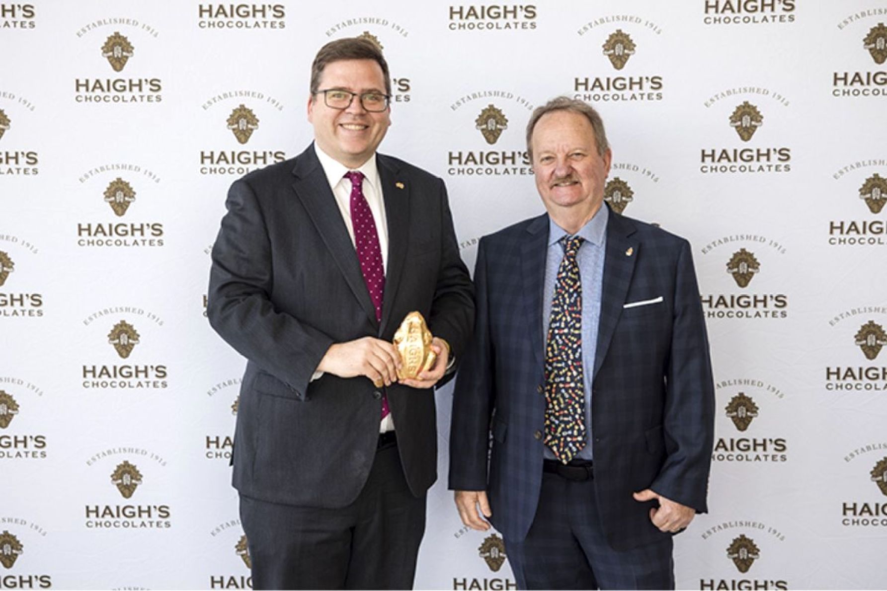 John Gardner MP and Alister Haigh