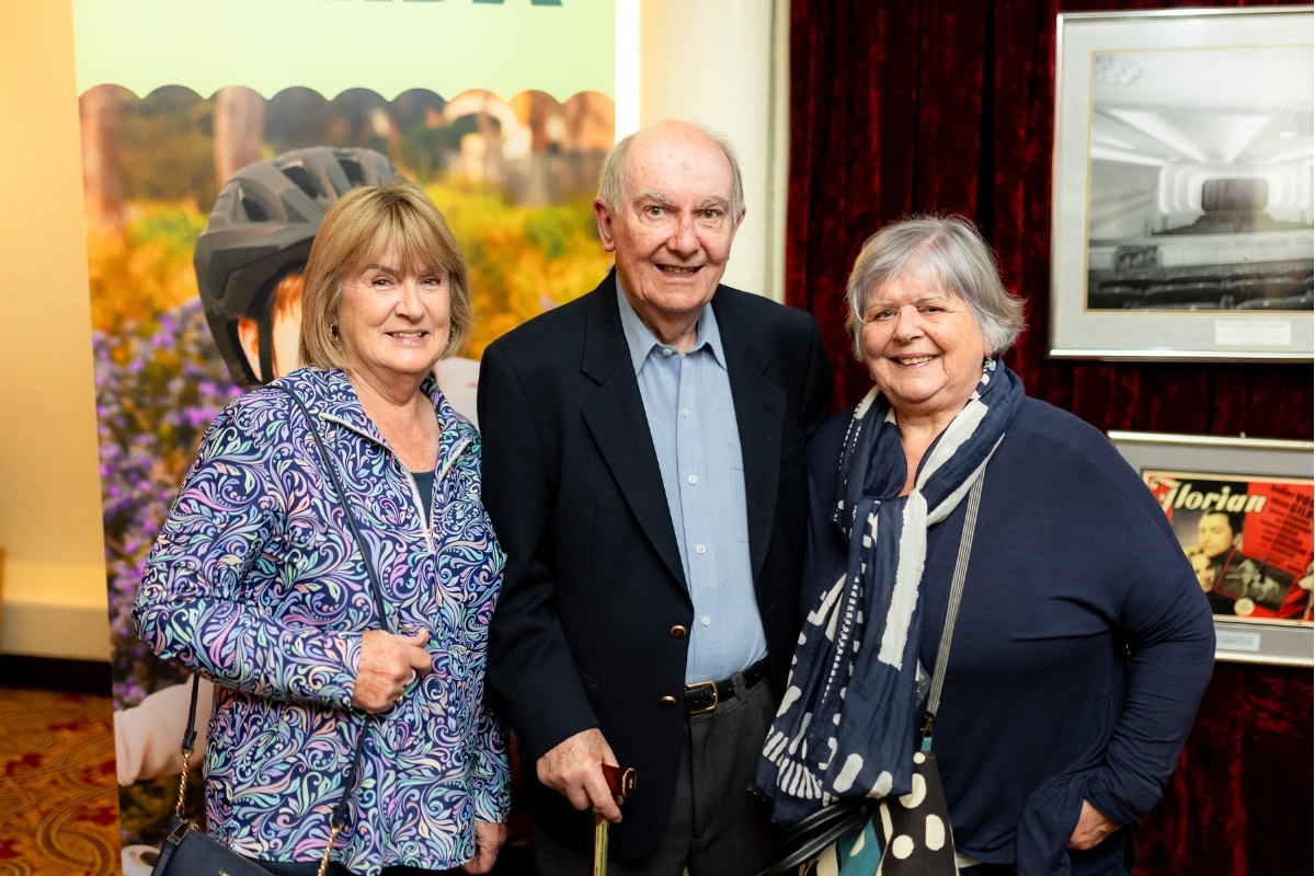 Judy Holst, Darryl Knight and Devon Mellows