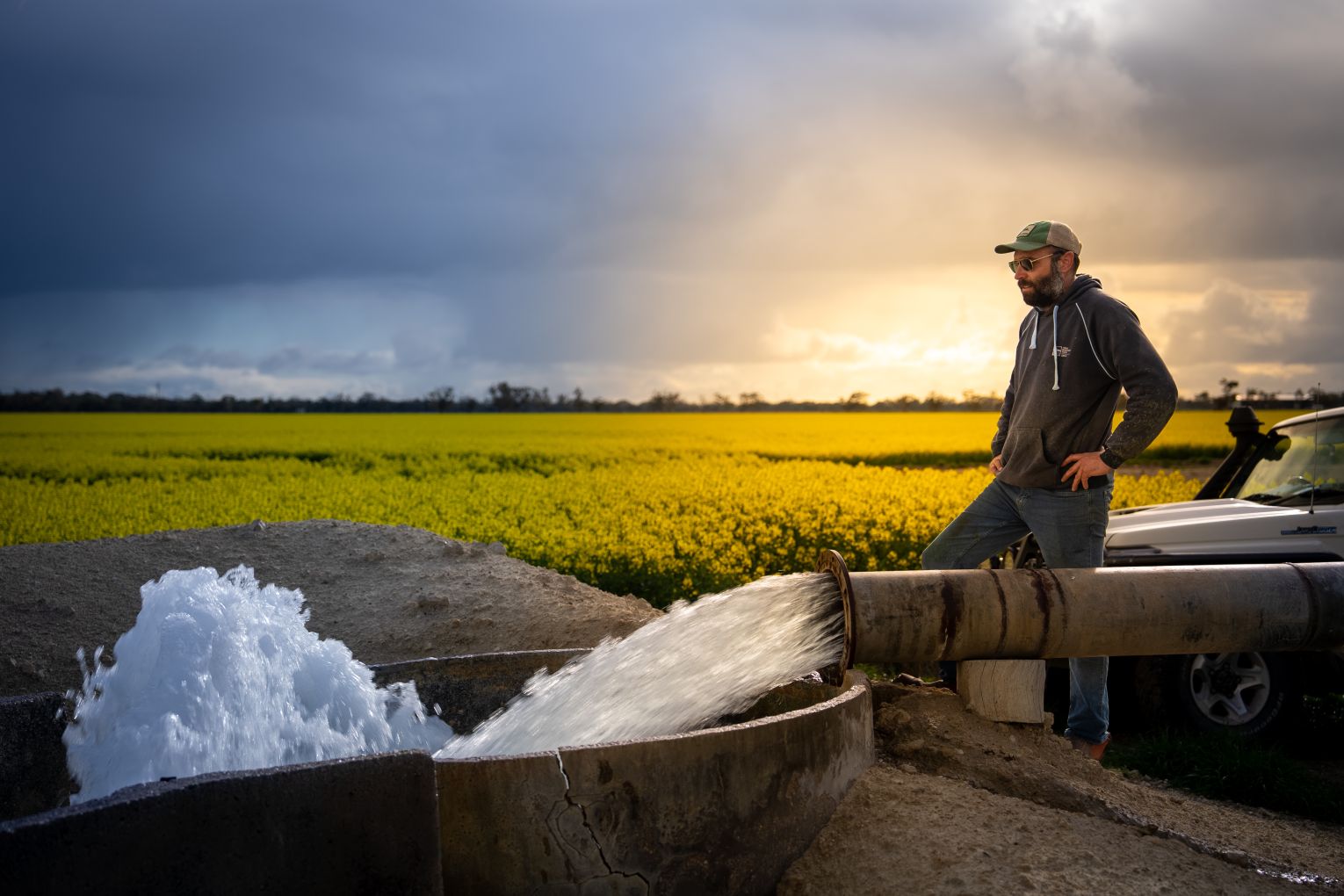 Agriculture is at the heart of regional South Australia. Photo: Jordan Agutter.