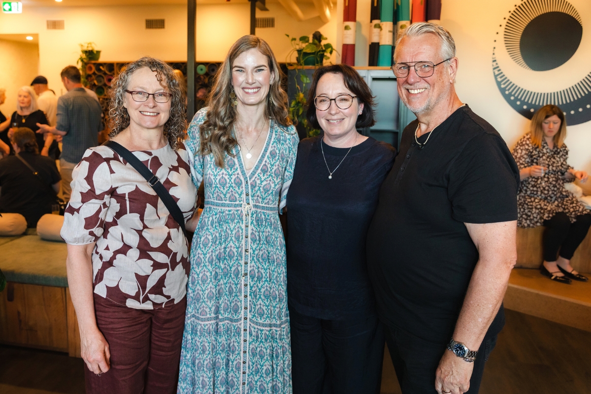 Kaitlin Harkess, Jennifer Kemp and Grant Dewar