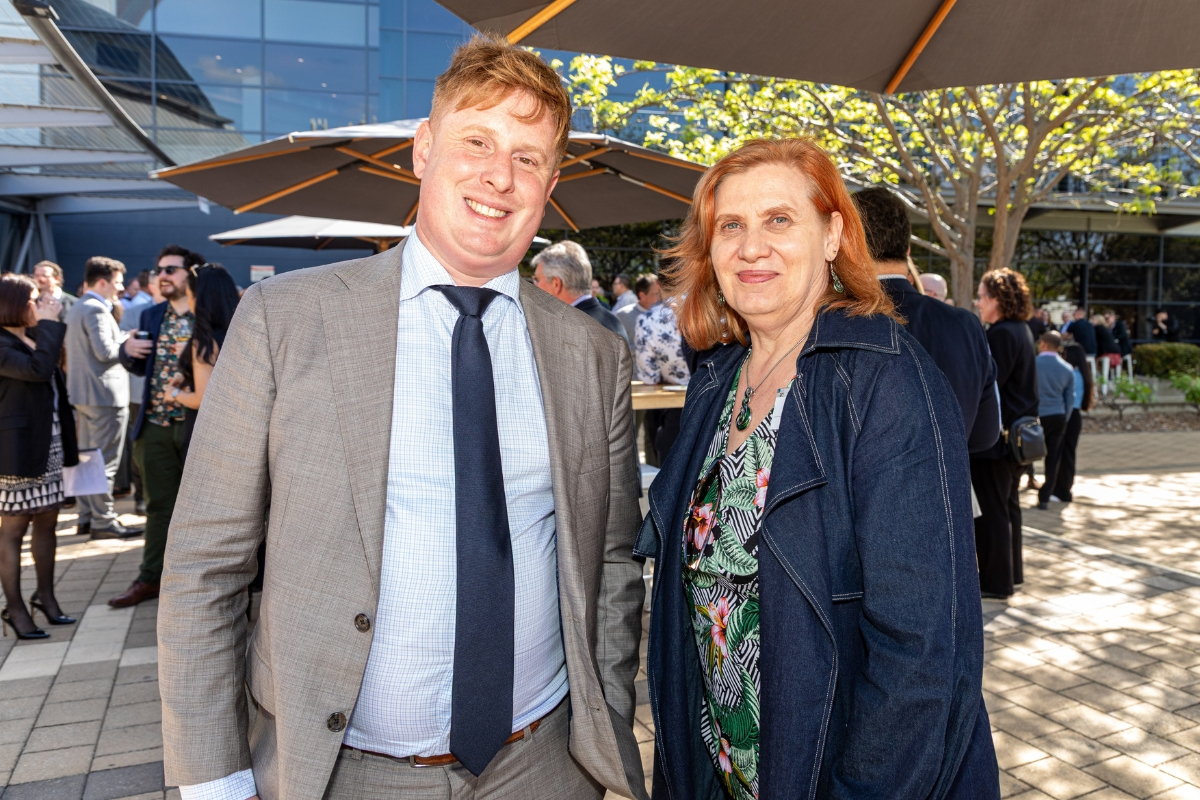 Kane Robson and Corna Kotze