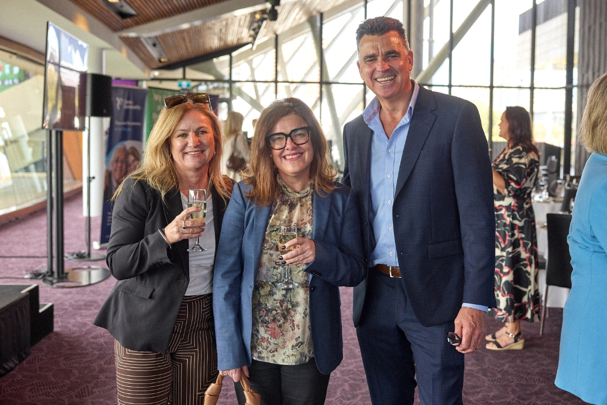 Kirrily Hurst, Joanna Slaven and Tom Gilberts