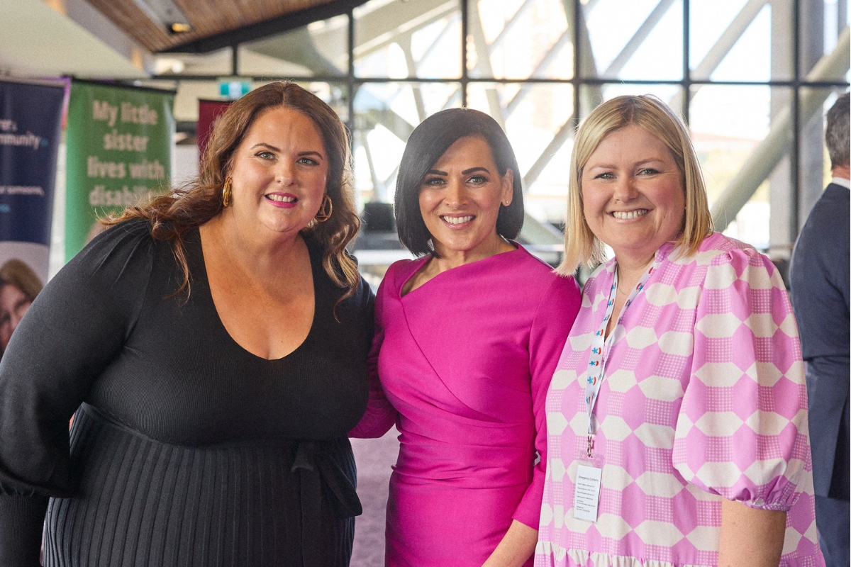 Lisa River, Rosanna Mangiarelli and Brigid Koenig