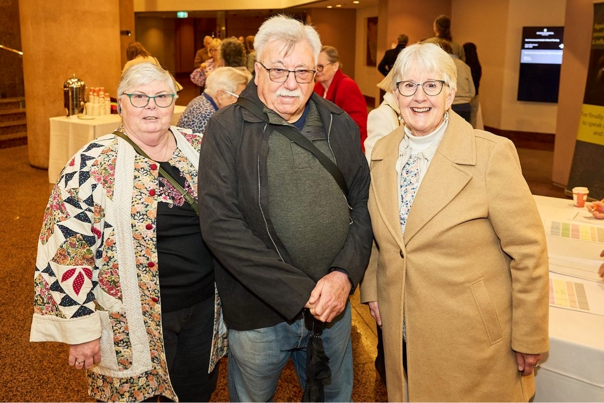 Mich Hooper, Peter Hooper and Jenny Lefort