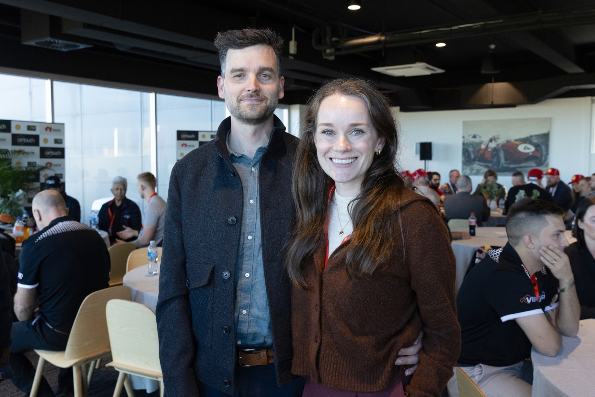 Michael Venning and Tess Pritchard