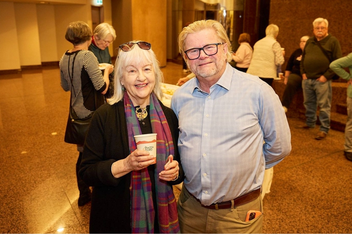 Myrana Wahlqvist and Greg Mackie OAM