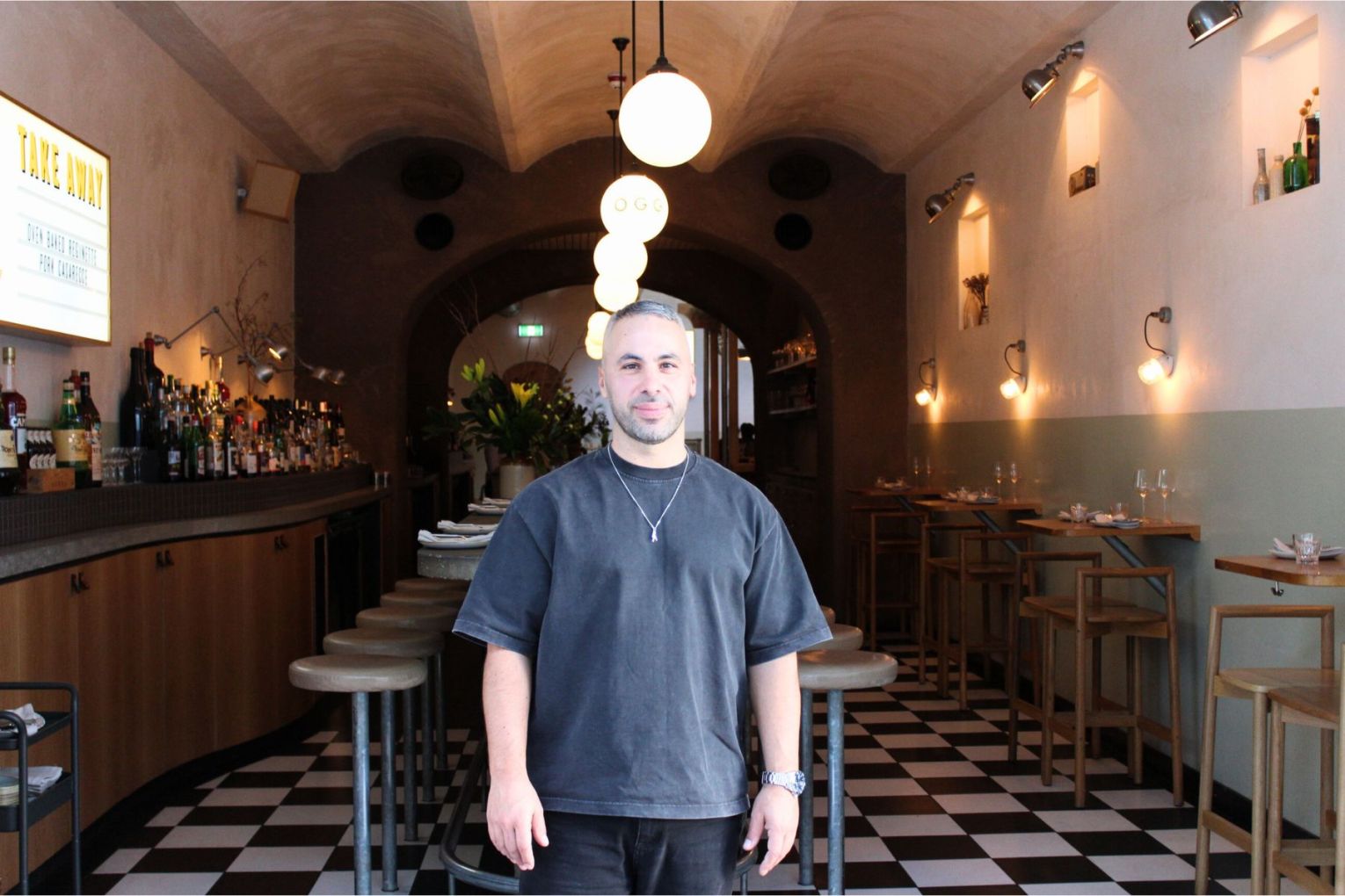 Nicola Pau has been the driving force of Osteria Oggi for ten years. Photo: David Simmons/CityMag