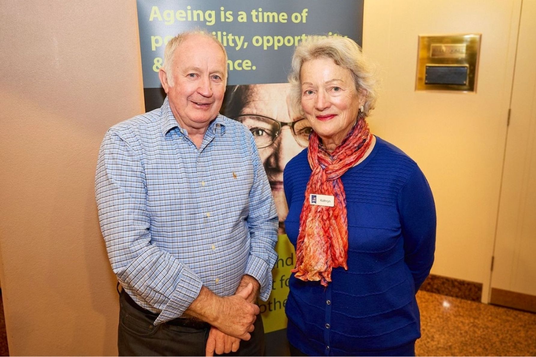 Peter Howland and Kathryn Featherstone