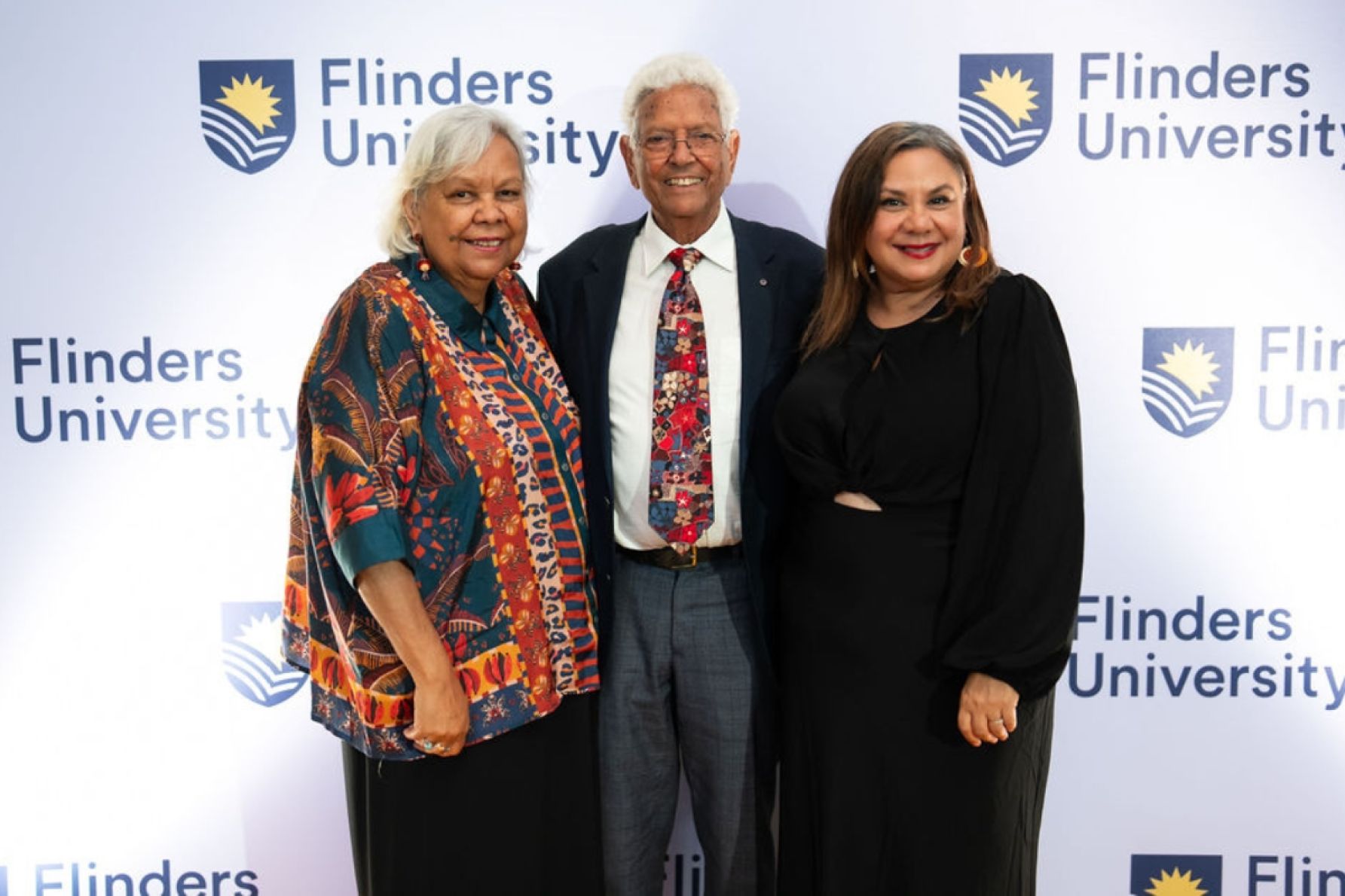 Professor Jackie Huggins AM FAHA, John Moriarty AM and Professor Simone Tur