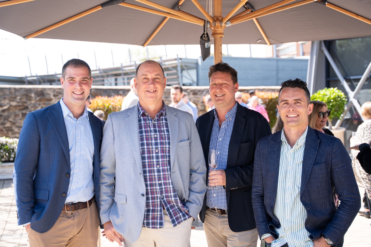 Richard Parletta, Craig Barlow, Ben Badenock and Tom Walker