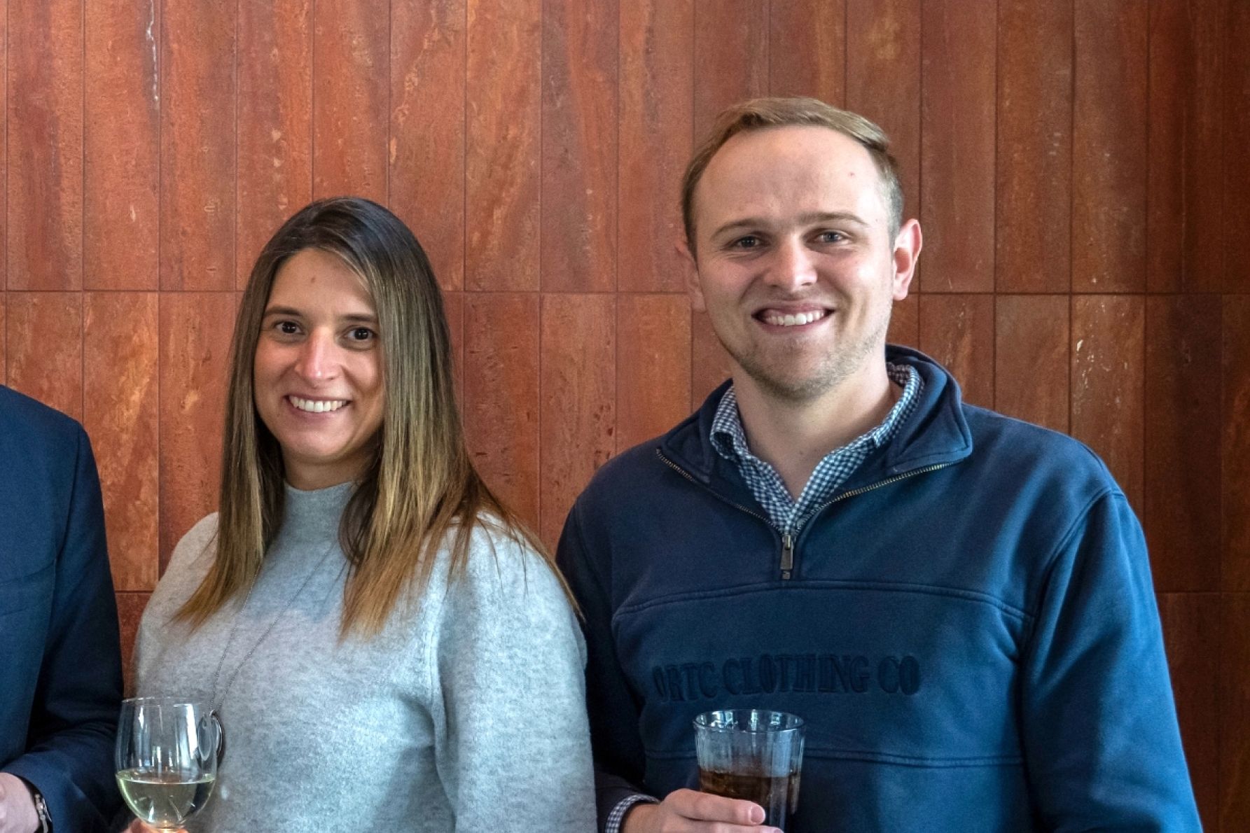 Sandra Rosewarne and Dale Stephens