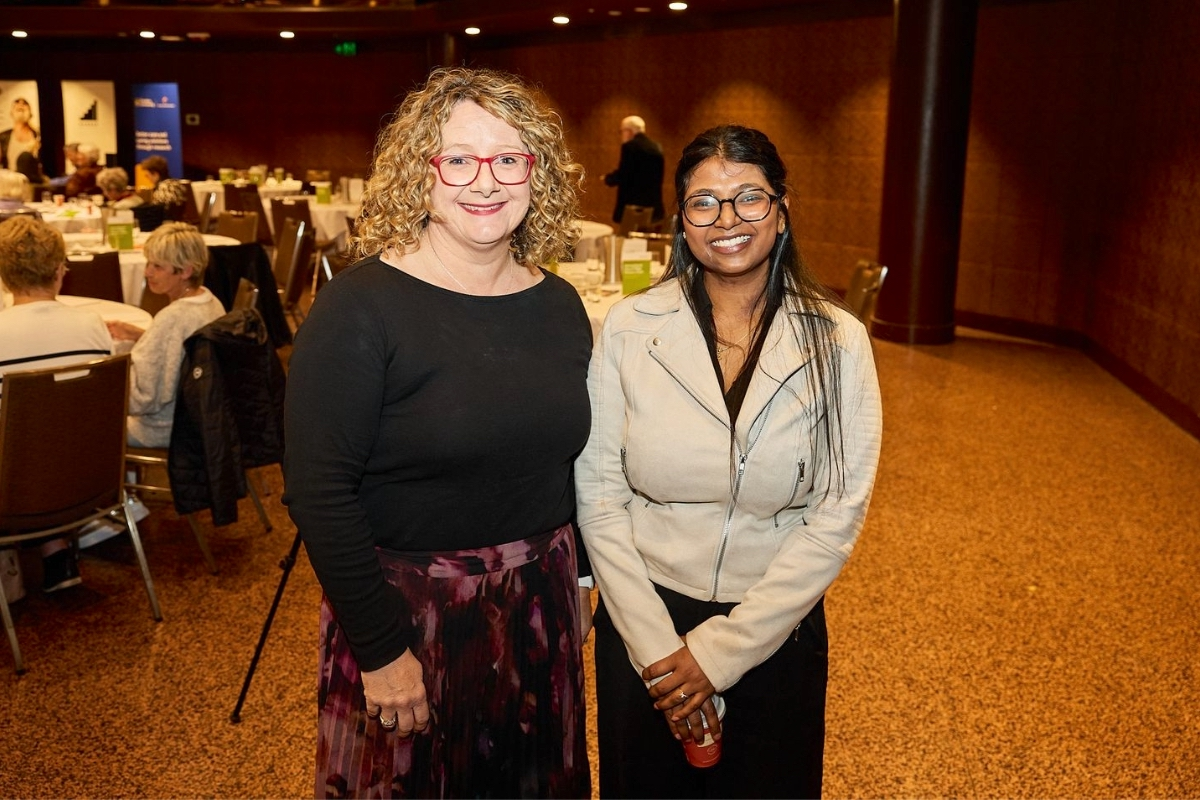 Sarah Groth and Anu Anil