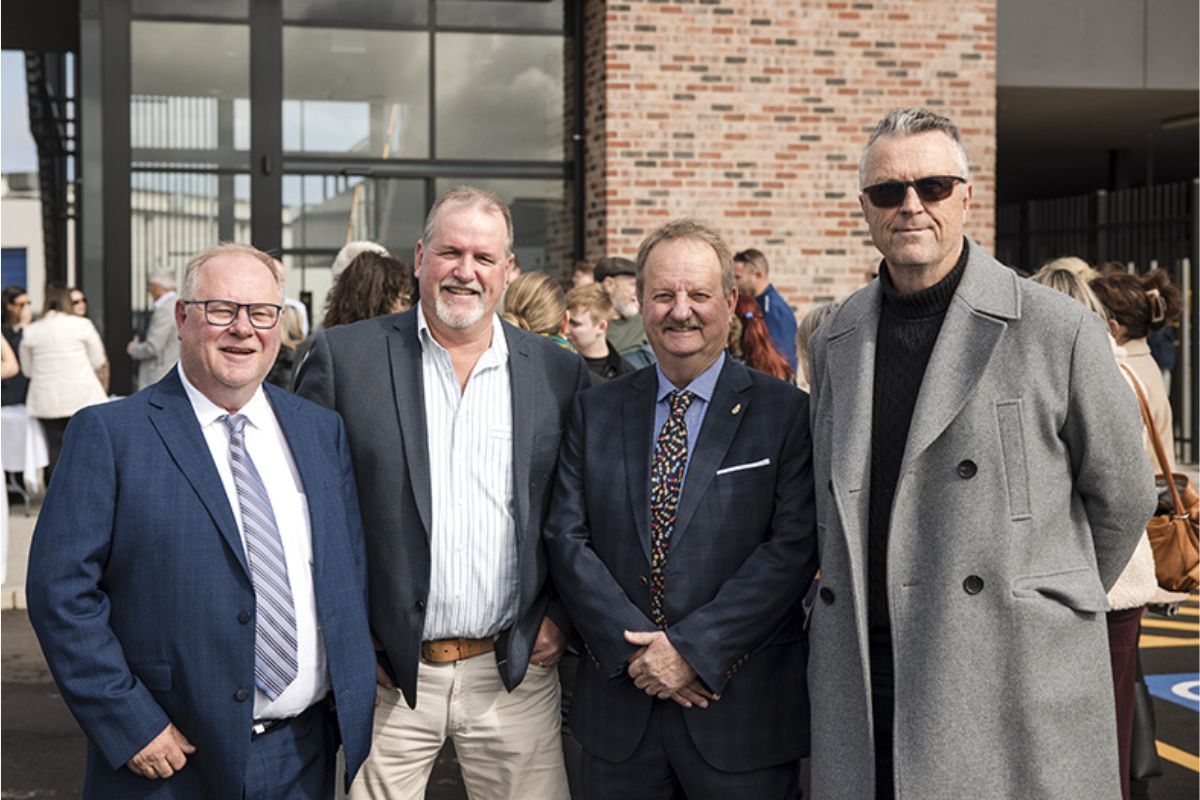Simon Haigh, Brad Semmler, Alister Haigh and Clinton Alcock