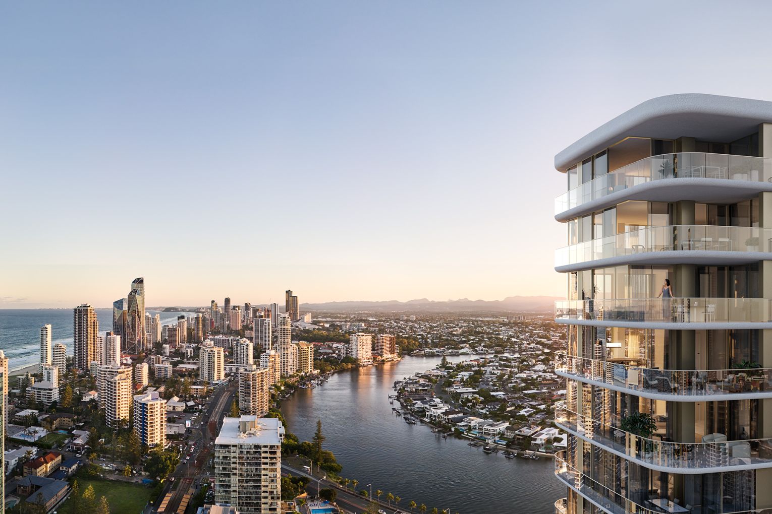 Projected plans for South Beach, located in Surfers Paradise on the Gold Coast 