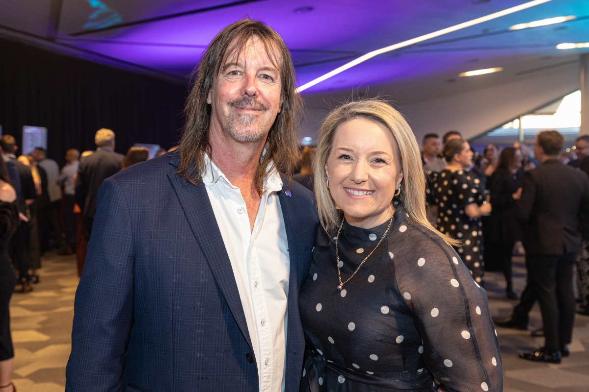 Stuart Gordon and Kelly Dawson-Fitzpatrick