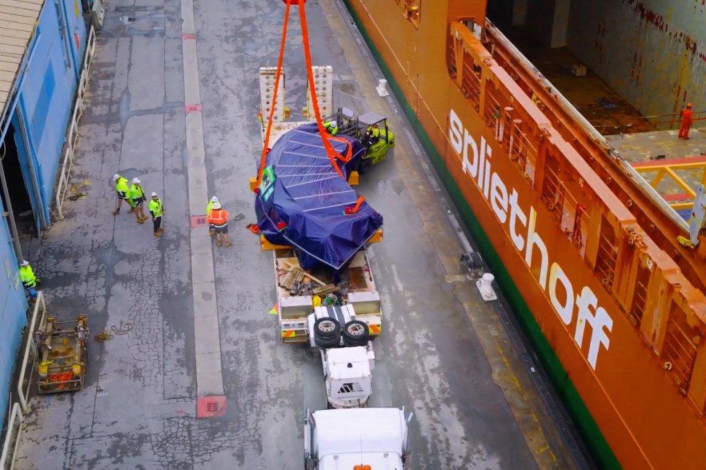 Road closures as massive North-South Corridor drilling machine rolls into town