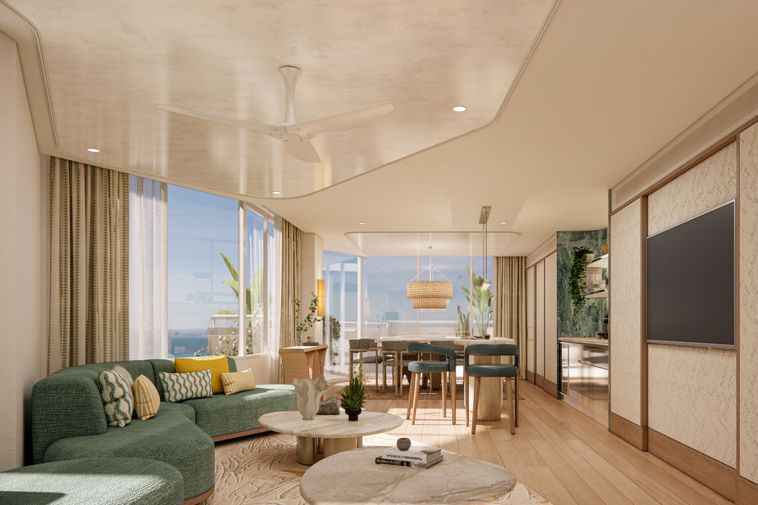 The Elysium Suite render