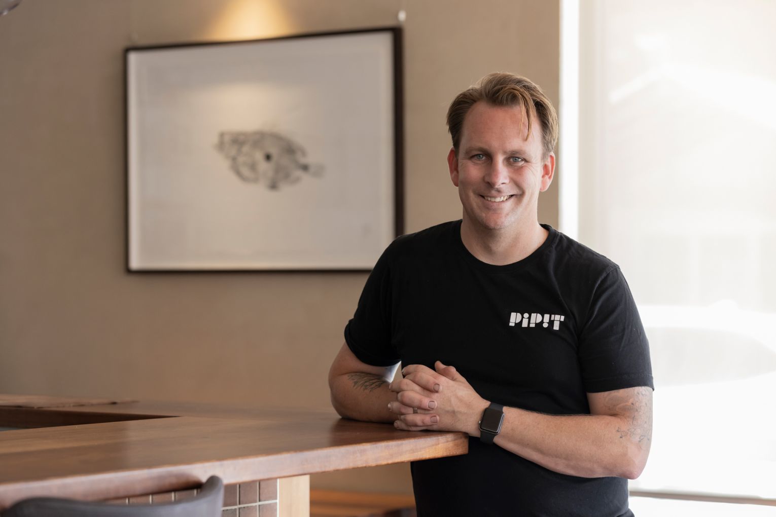 Pipit co-owner and chef Ben Devlin, image credit: Jack Tran