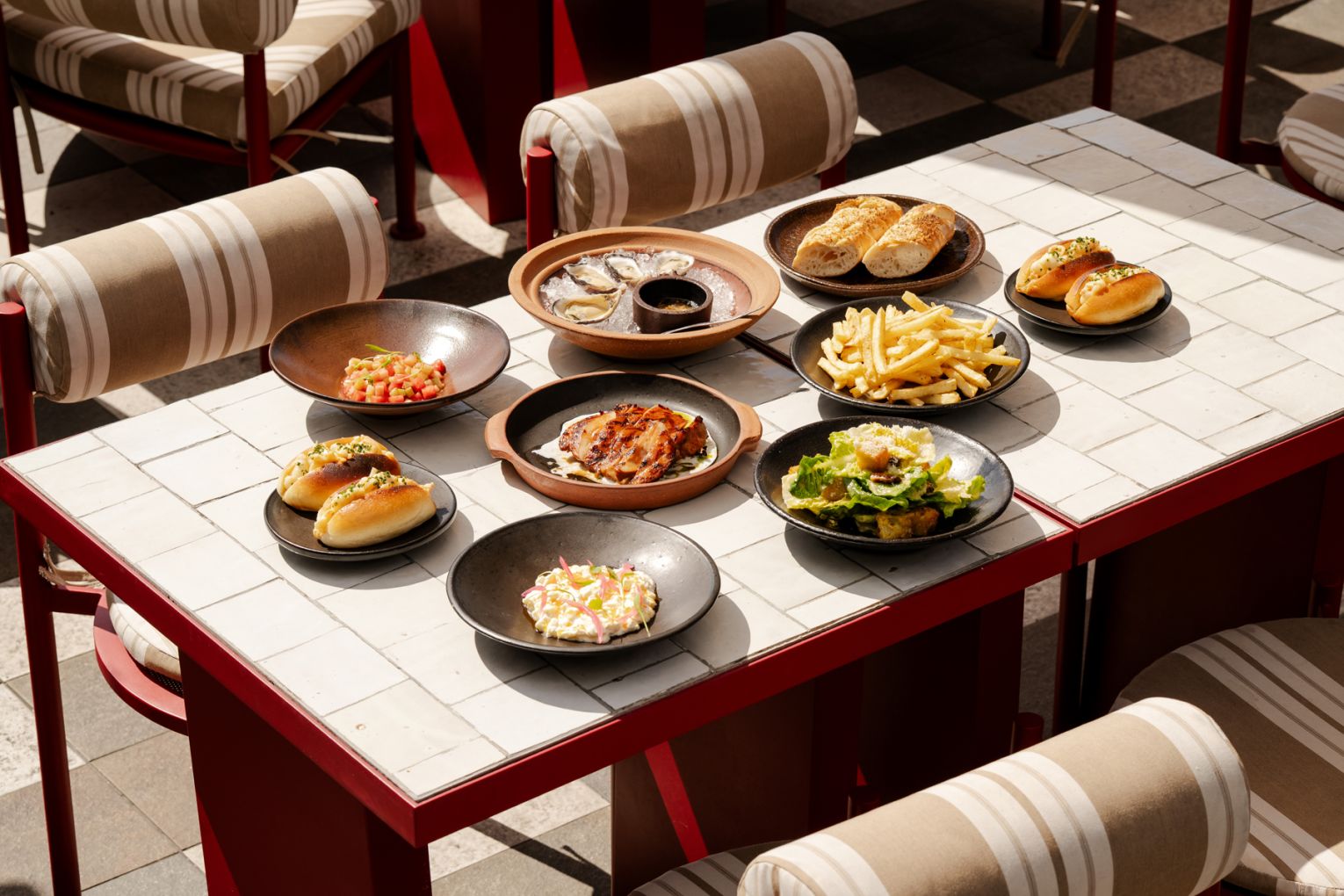 Sueño brunch spread, image credit: Blank Studios