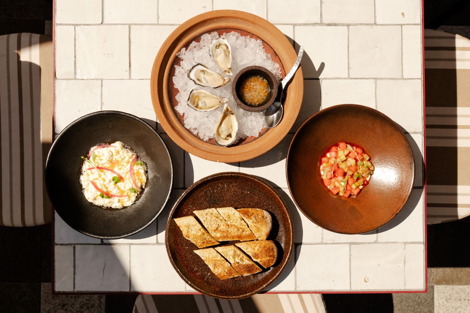 Sueño brunch spread, image credit: Blank Studios
