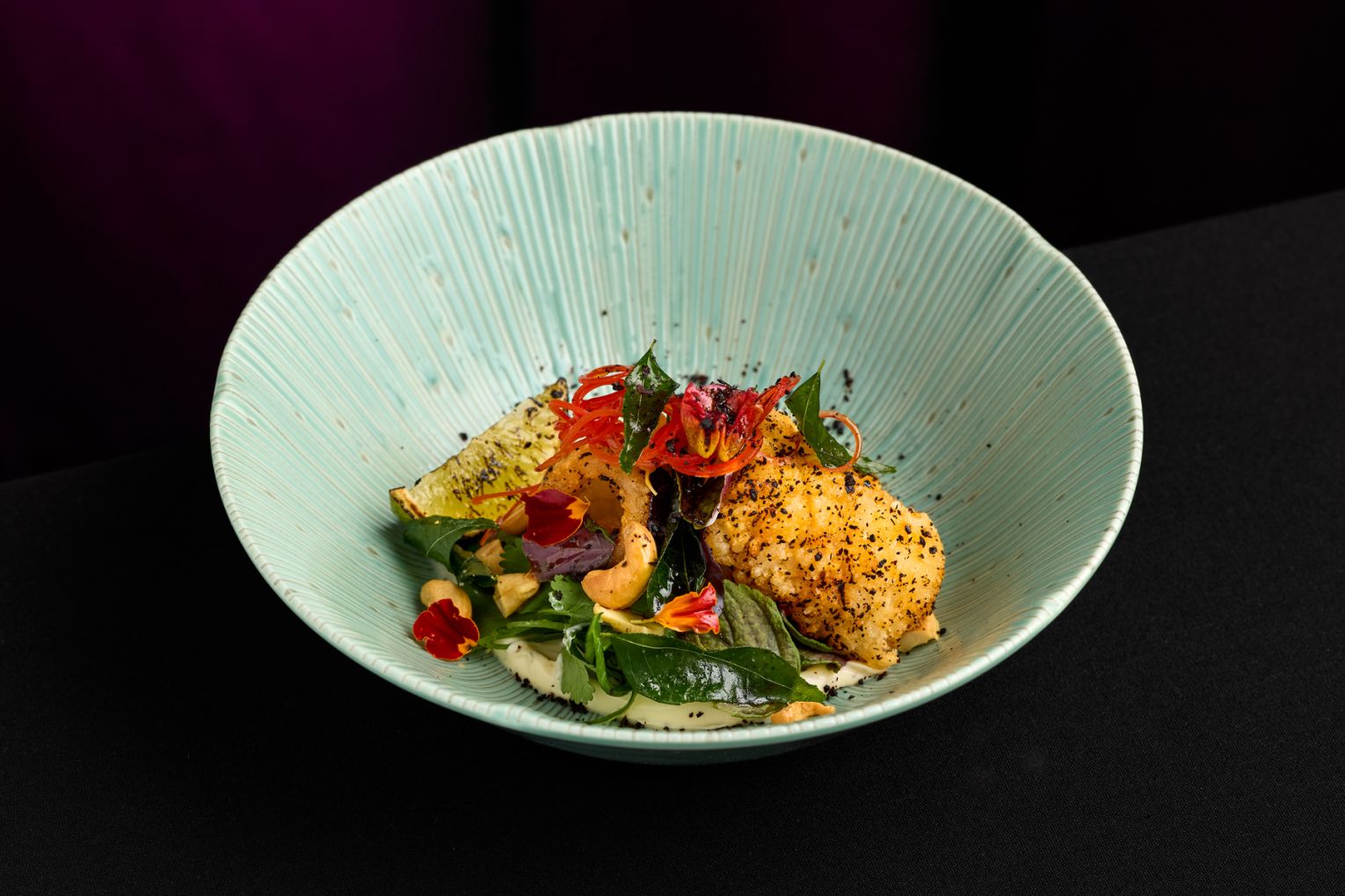 Gun Powder Calamari by Layla. Credit: Markus Ravik