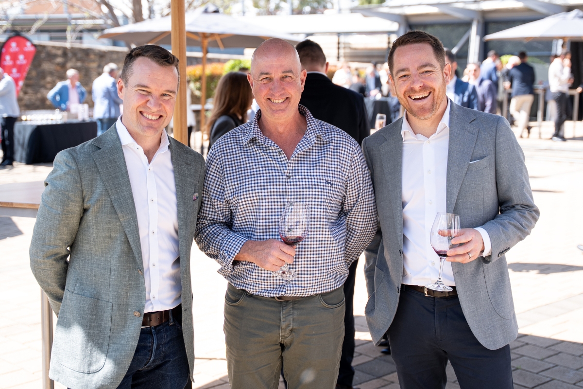Tim Collin, Chris Rowe and Beau Murfitt