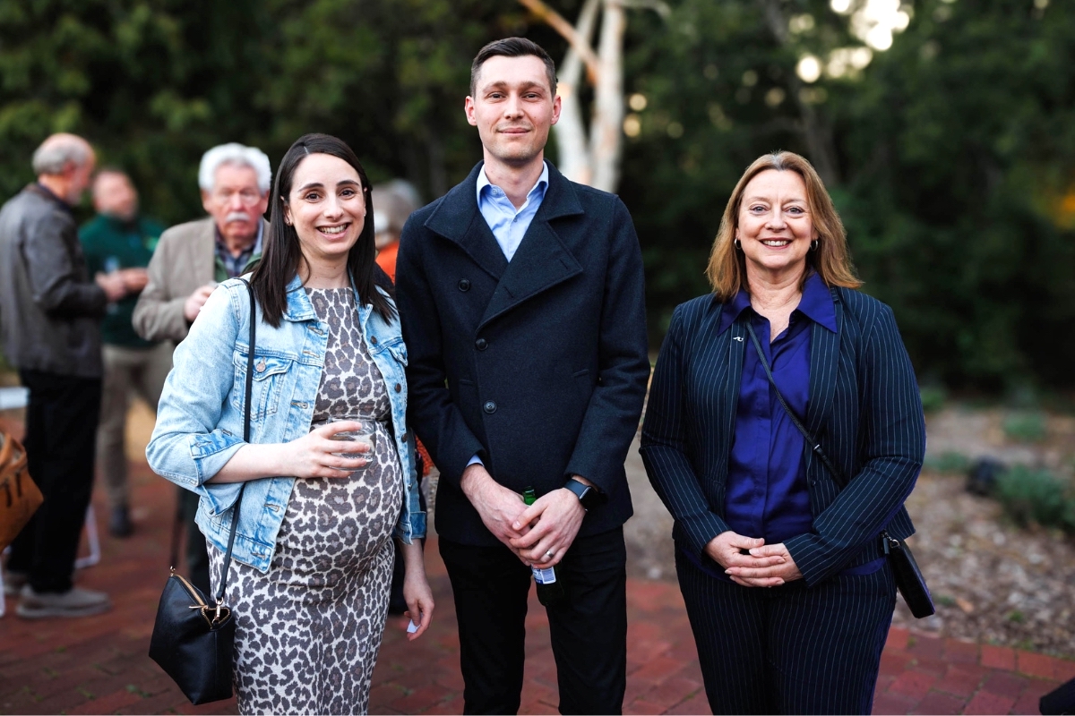 Melissa Totani, Joel Totani and Laura Parry