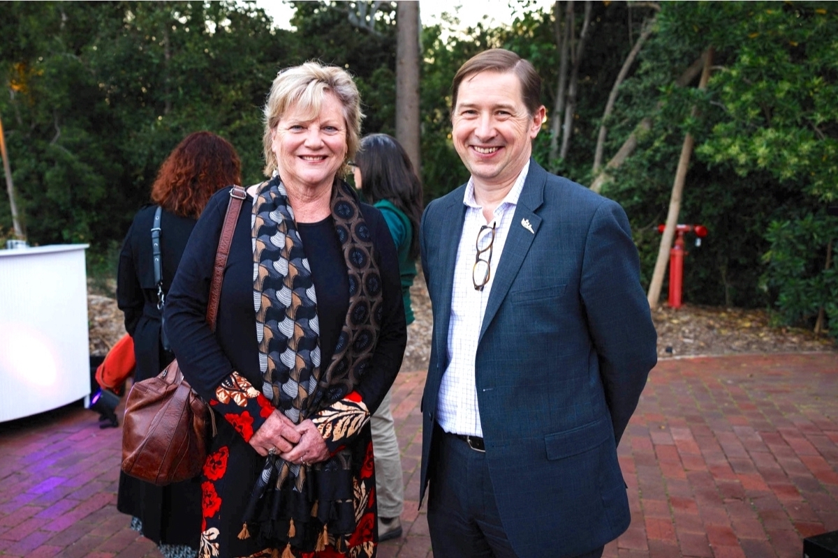 Sheryn Pitman and Michael Harvey