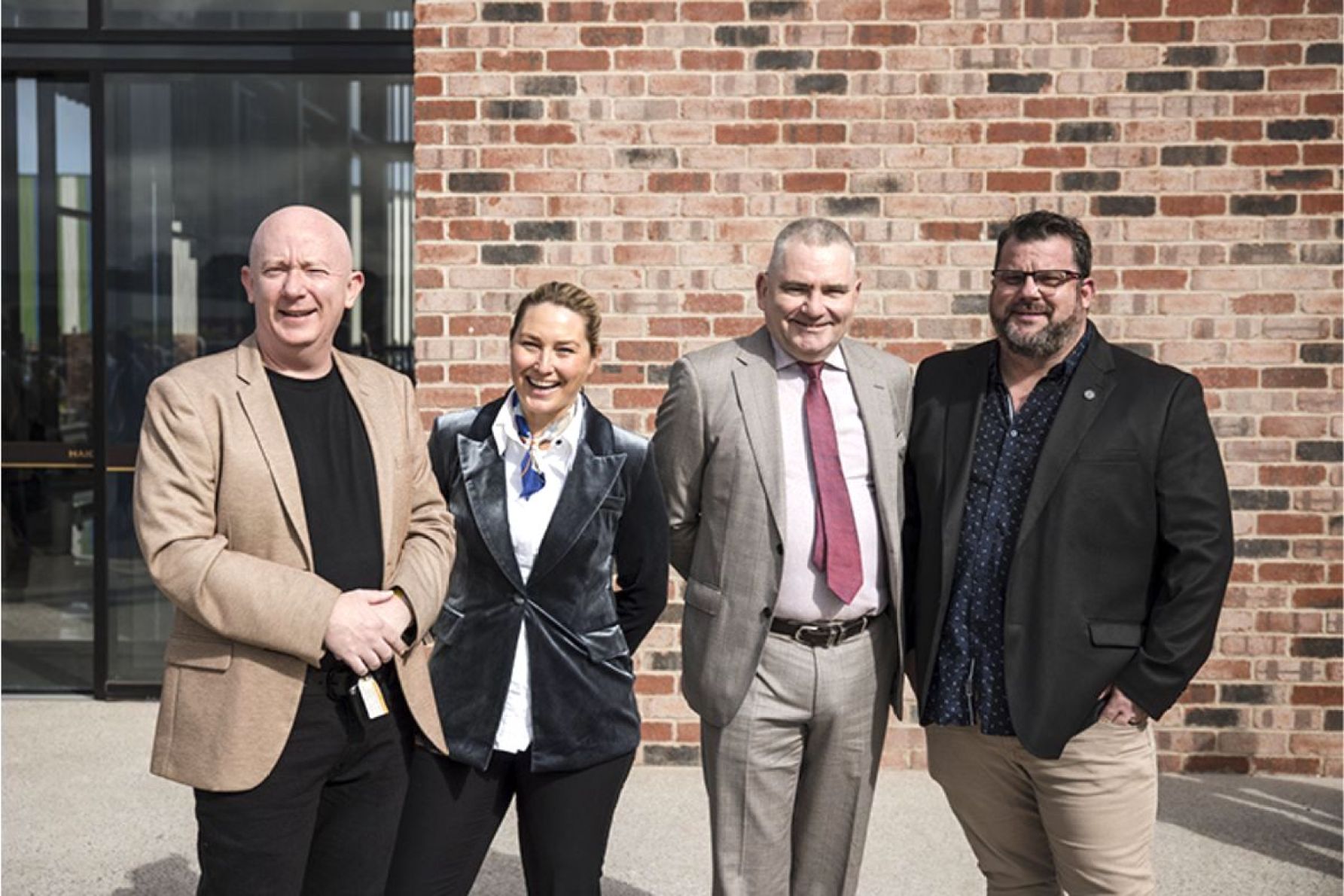Wade Kampes, Michelle Reynolds, Mark Hendry and David Crowther