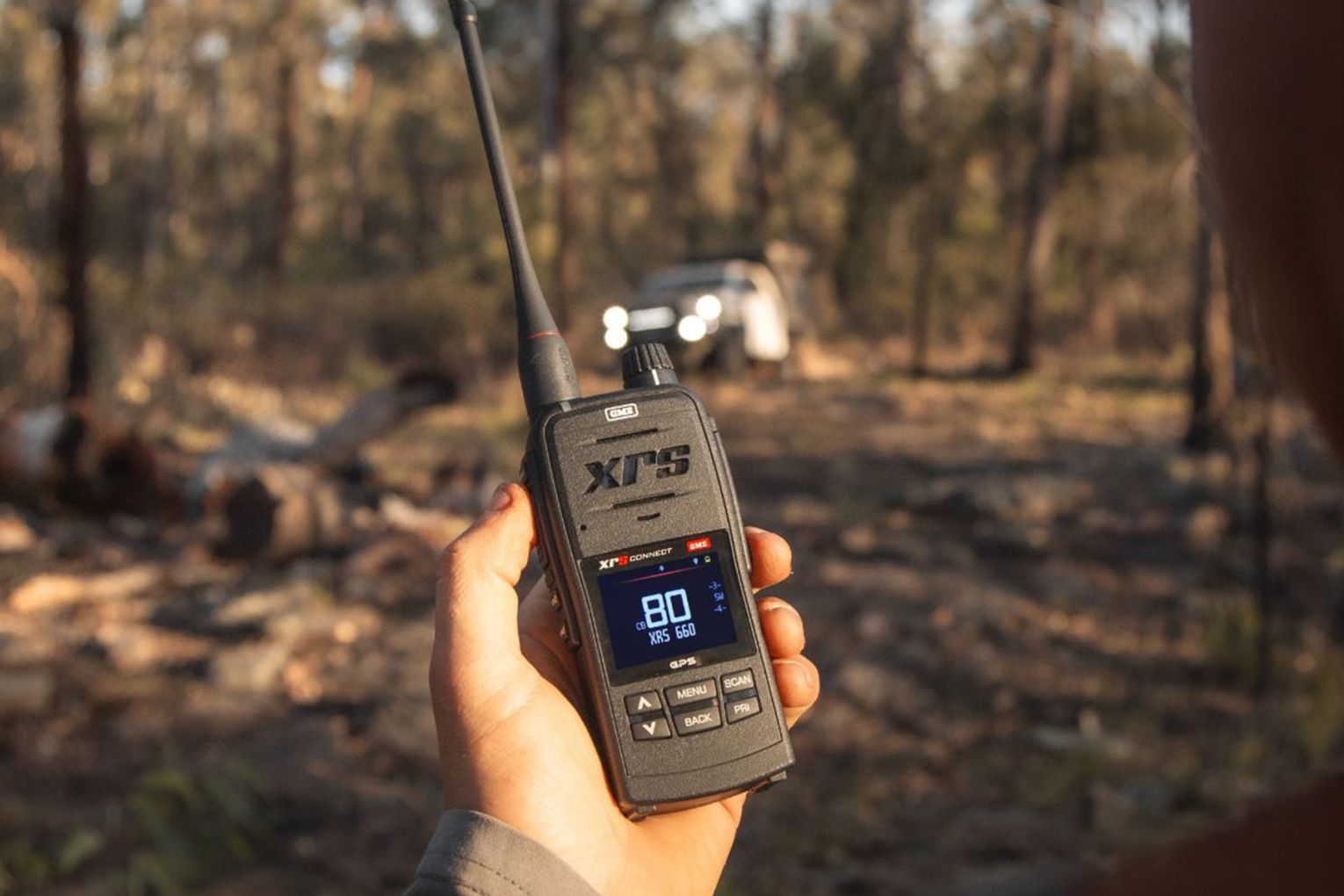 GME's XRS-660 handheld radio