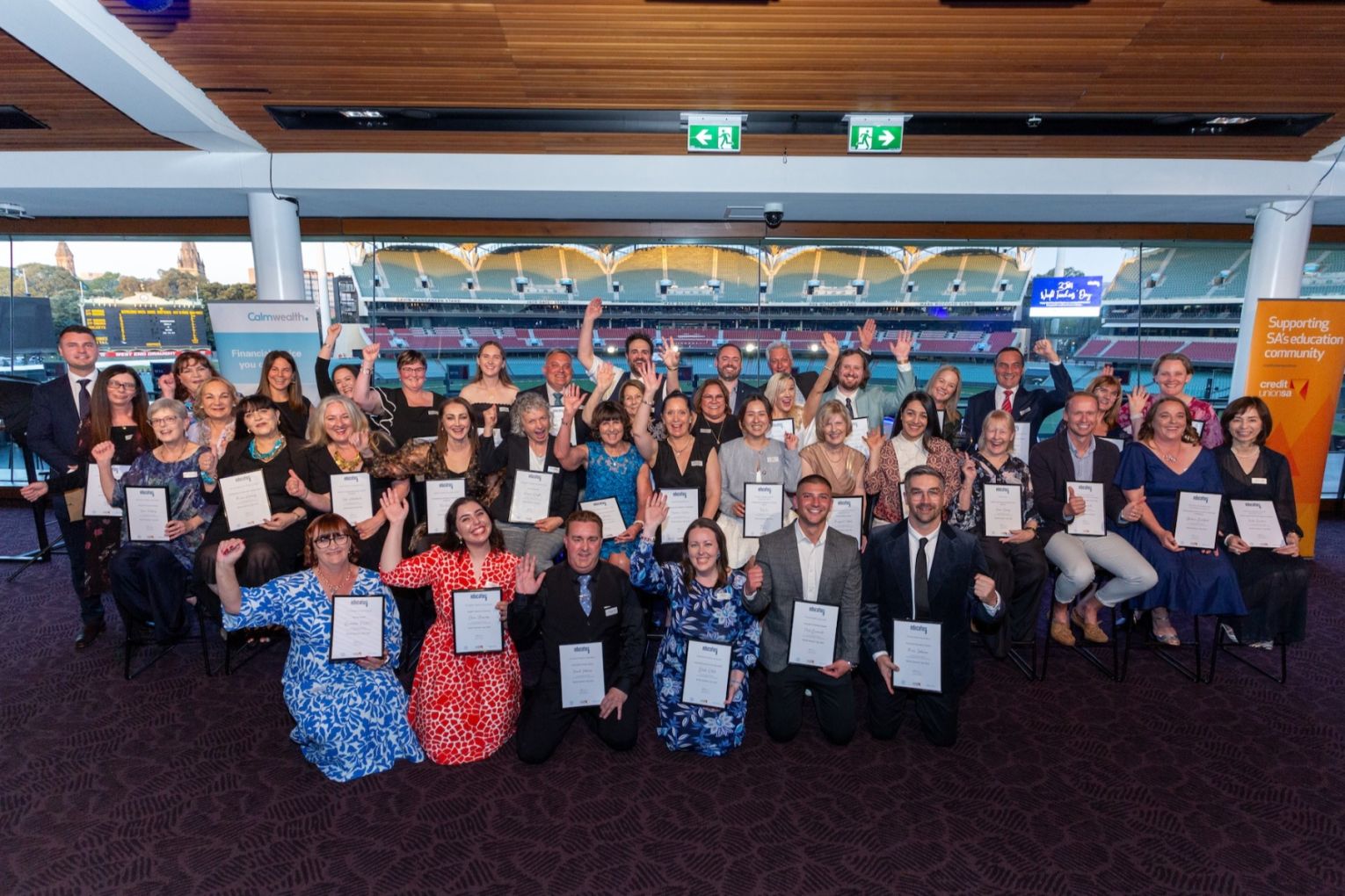 The annual World Teachers’ Day Awards Night recognises the outstanding work of educators. This photo shows the winners of the Association Awards 2024.