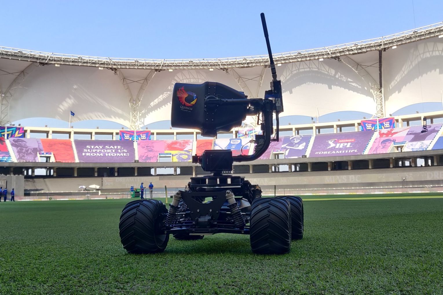 Codan's live broadcast technology.