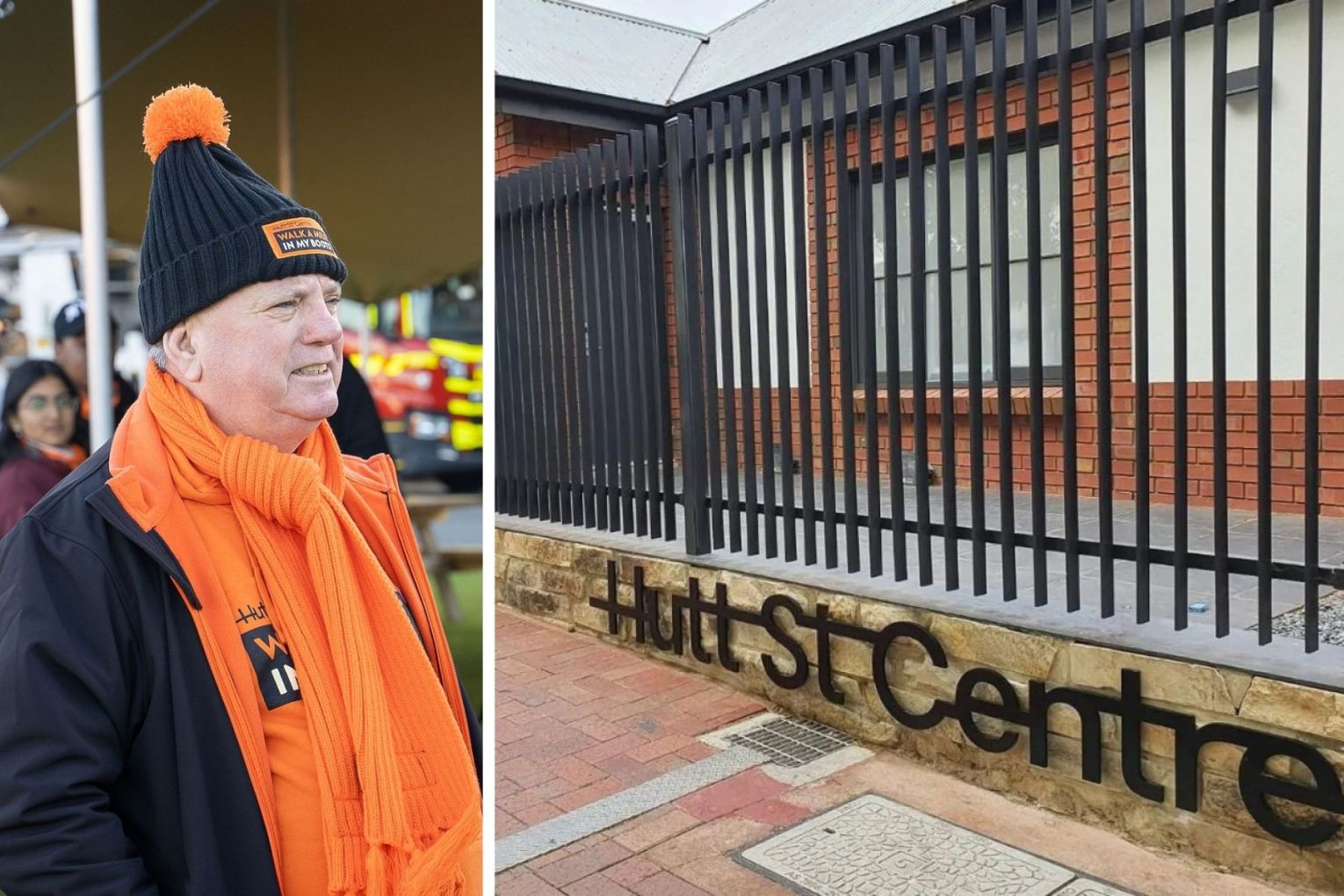 Hutt St Centre CEO Chris Burns said SA homelessness services were under significant demand. Photos: Facebook