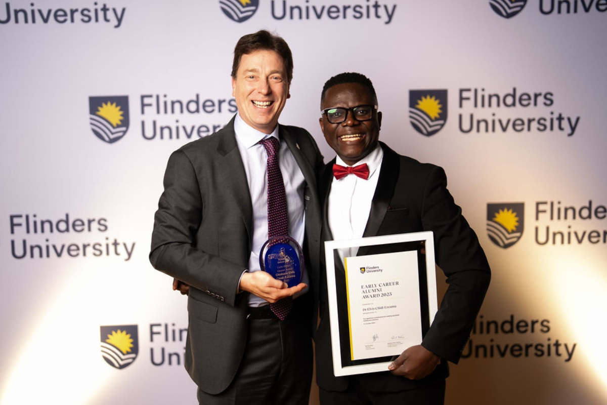 Associate Professor David Hobbs and Dr Elvis Chidi-Ezeama