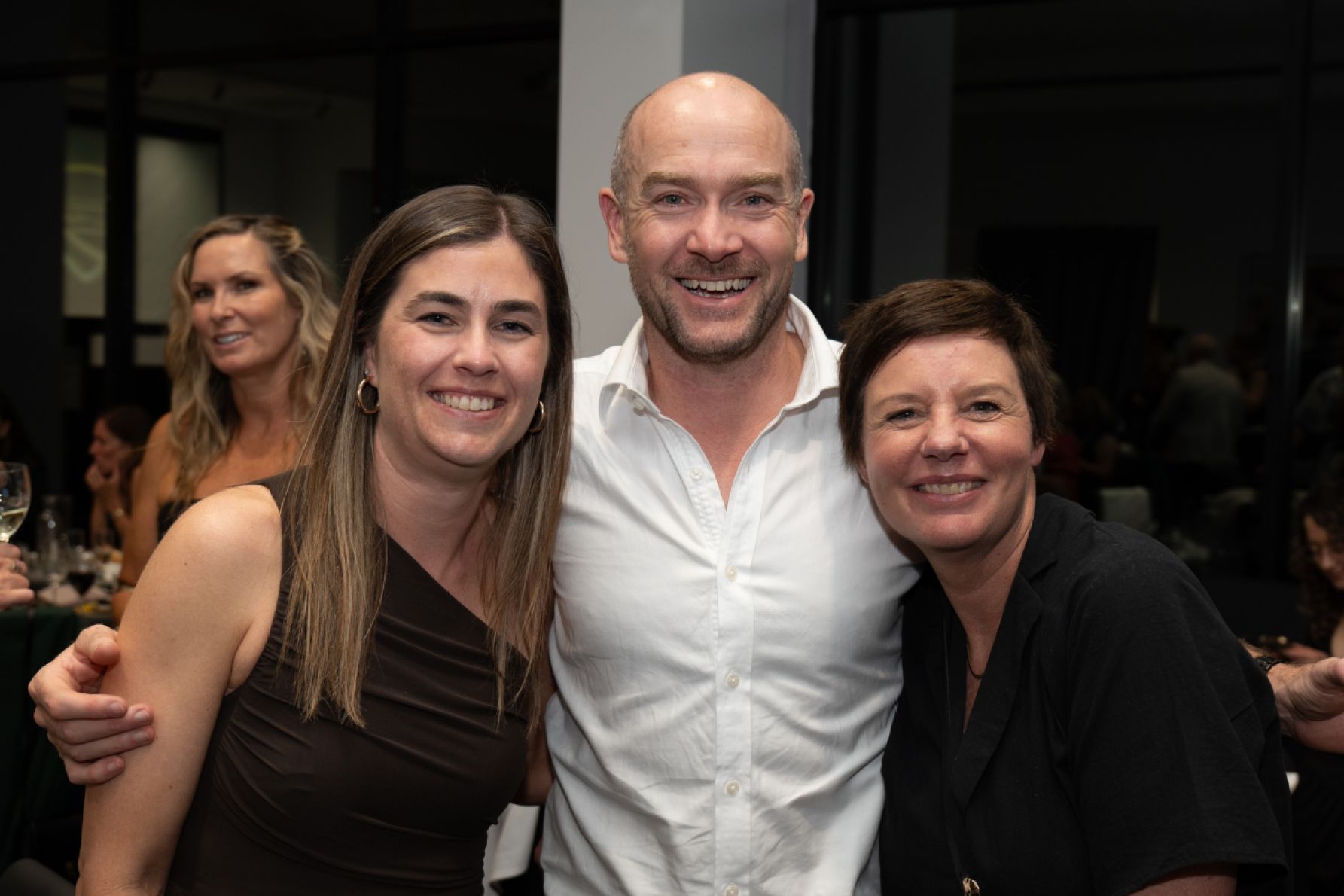 Karen Mortimer, Stephen Mortimer and Tracy Robb